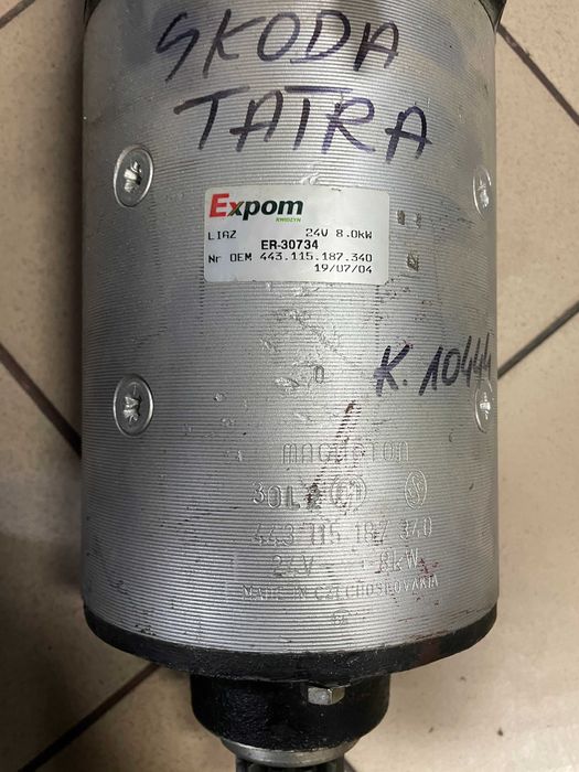 Rozrusznik 24V8.0kW Rozrusznik Tatra Liaz Ifa Fortschritt Nowy!