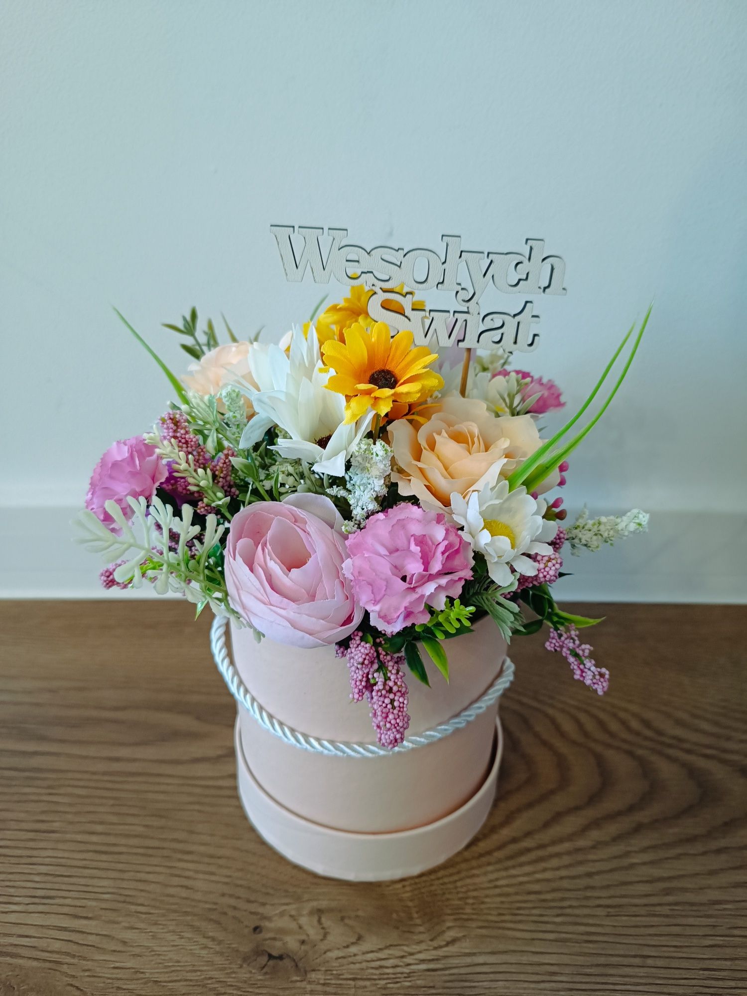 Wielkanocny flower box