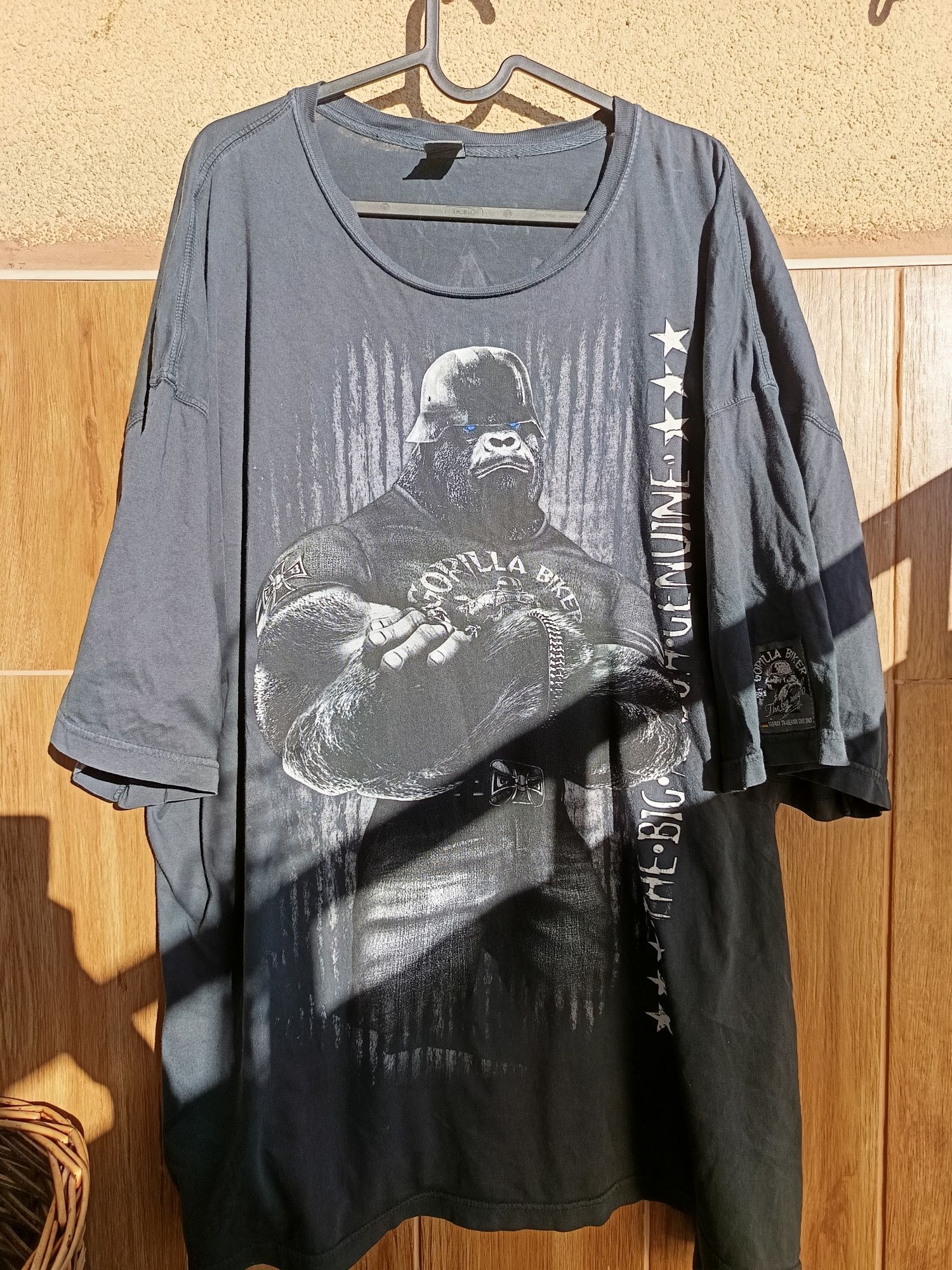 Koszulka T-shirt Silberrücken Gorilla Biker size 4XL Vintage Oldschool