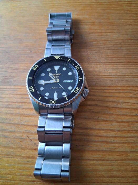 Zegarek seiko analogowy