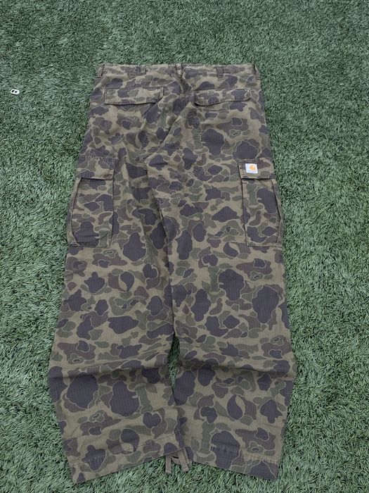 Штани carhartt camo sk8 y2k rap streetwear