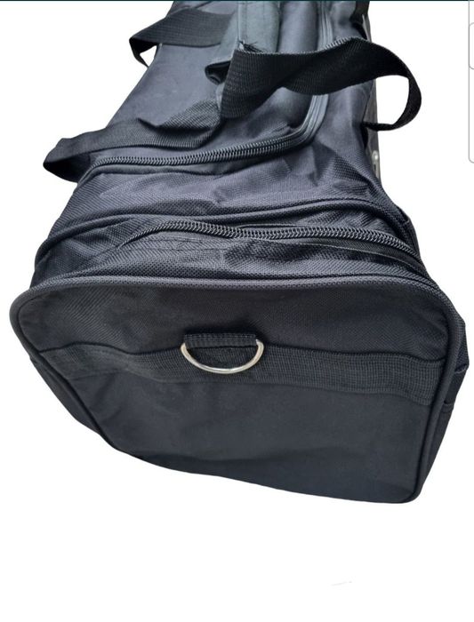 Torba podróżna duża czarna 120 litr 80×43×35 cm