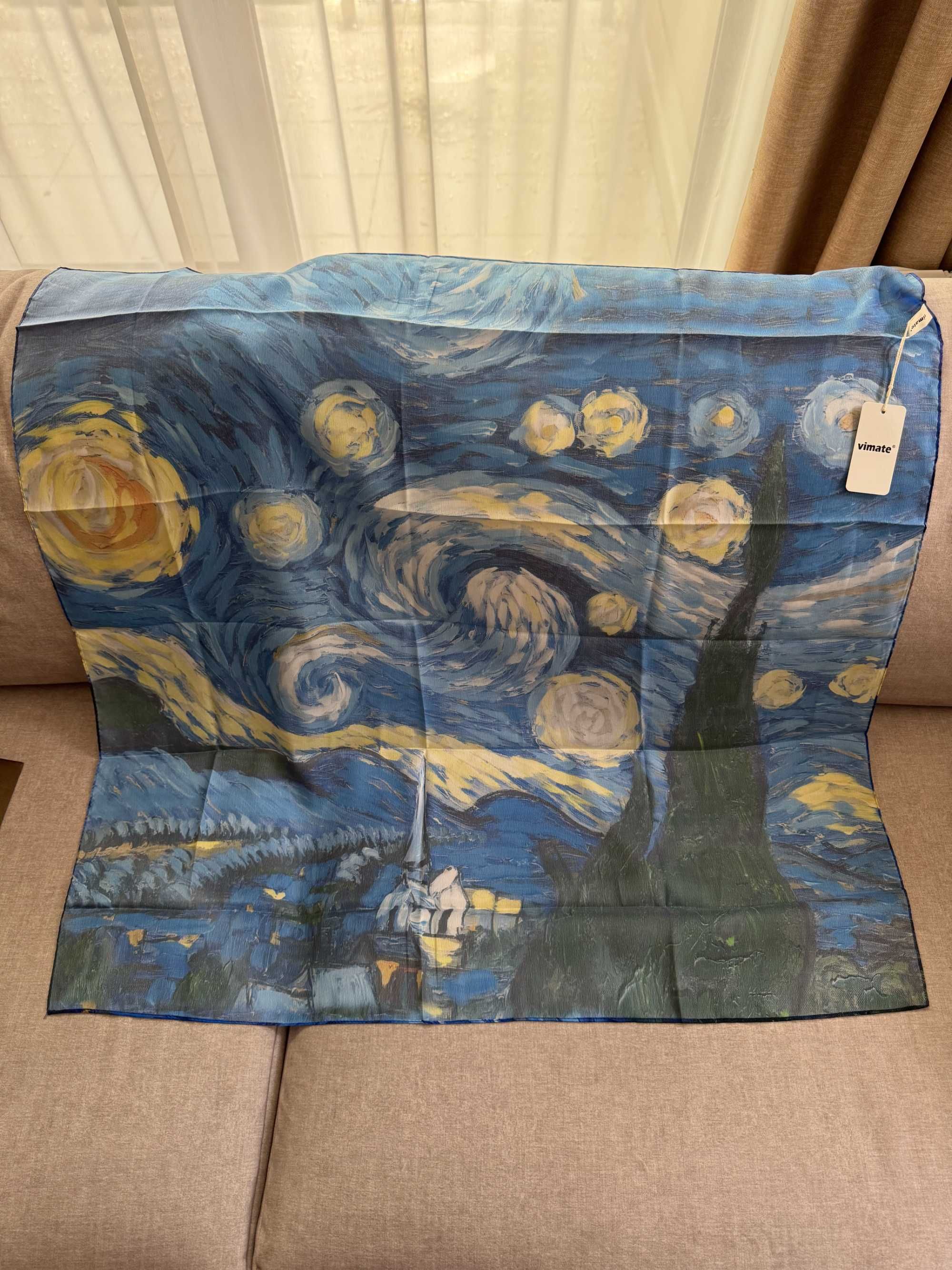 Oryginalna nowa chusta Vimate Vincent van Gogh The Starry Night
