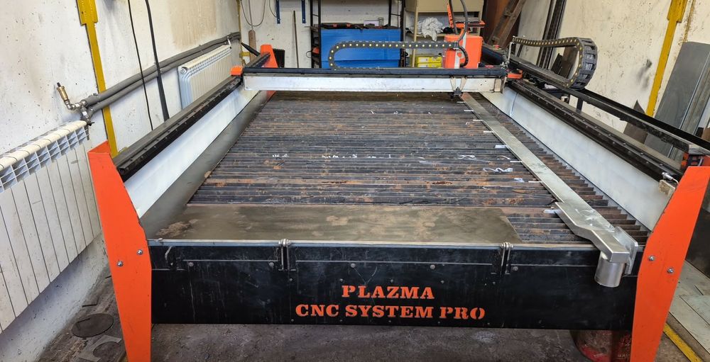Plazma CNC wypalarka wycinarka 85A - 1550x3050