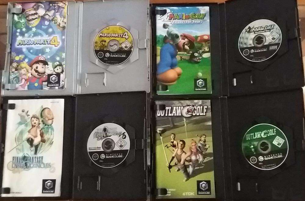 Lote Jogos Nintendo Gamecube