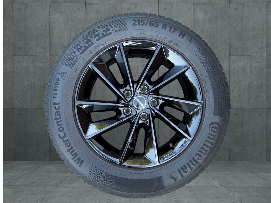 Koła felgi Vw Tiguan R17 5x112 opony zimowe 215/65R17 Continental