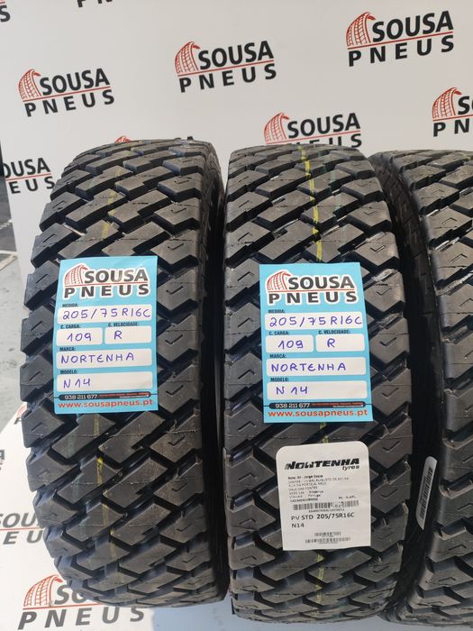 2 pneus Nortenha 205-75R16C - Oferta dos Portes