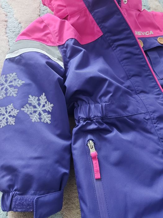 Зимовий термокомбінезон на дівчинку Зимний комбинезон Nevica 3-4 года