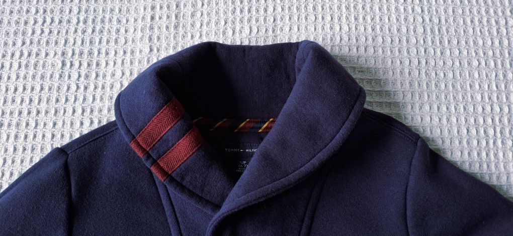 Tommy Hilfiger, bluza rozpinana, marynarka dresowa, roz. 116/122cm
