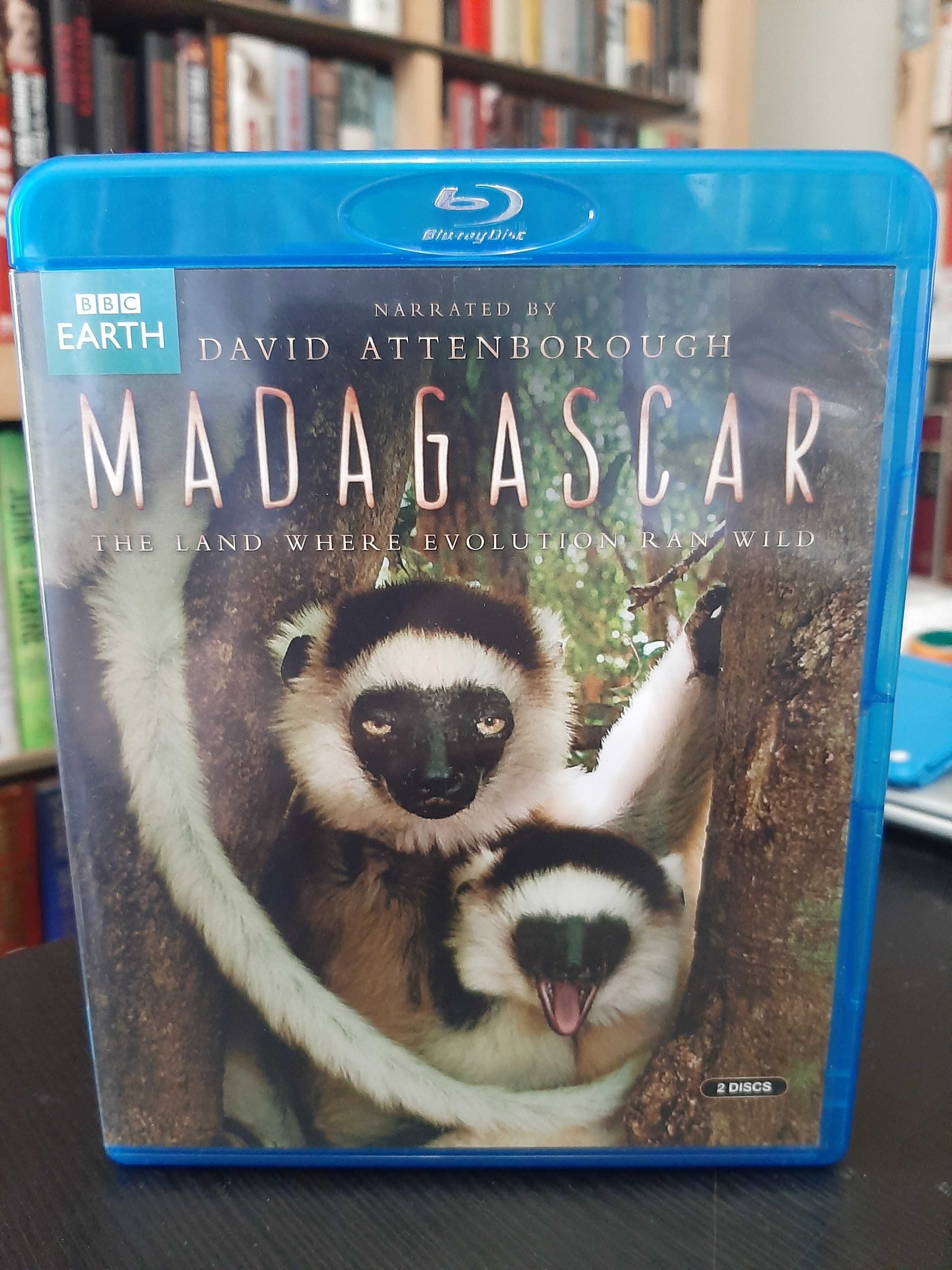 Madagascar: narrado por David Attenborough - BBC - 2 Discos Blu Ray