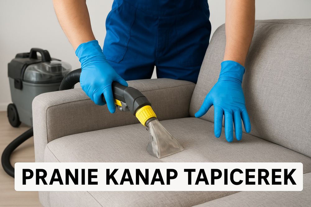 Profesjonalne pranie kanap, sof i narożników!