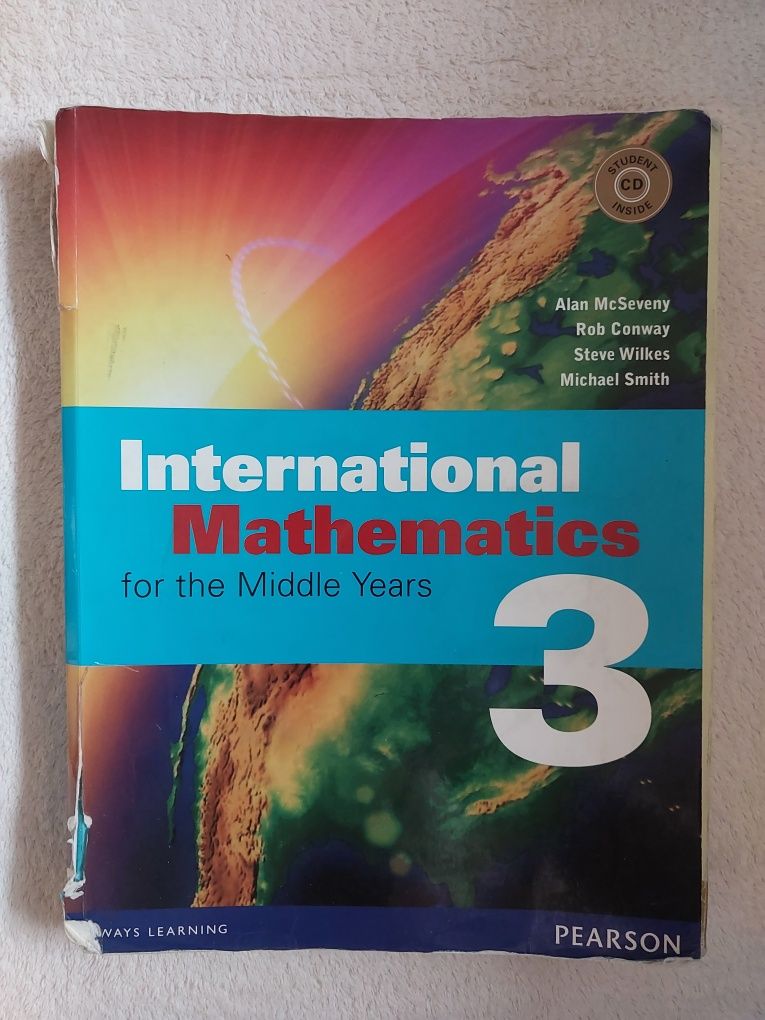 International Mathematics for Middle Years 3 Pearson podręcznik matma