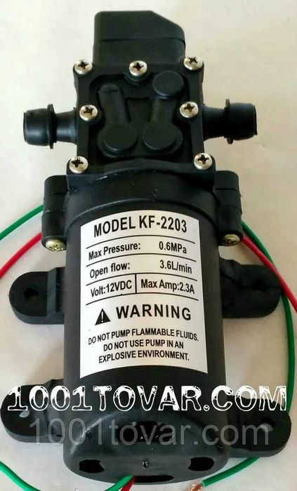 Насос электрический KF-2202 12 В для электроопрыскивателей, новый,Харь