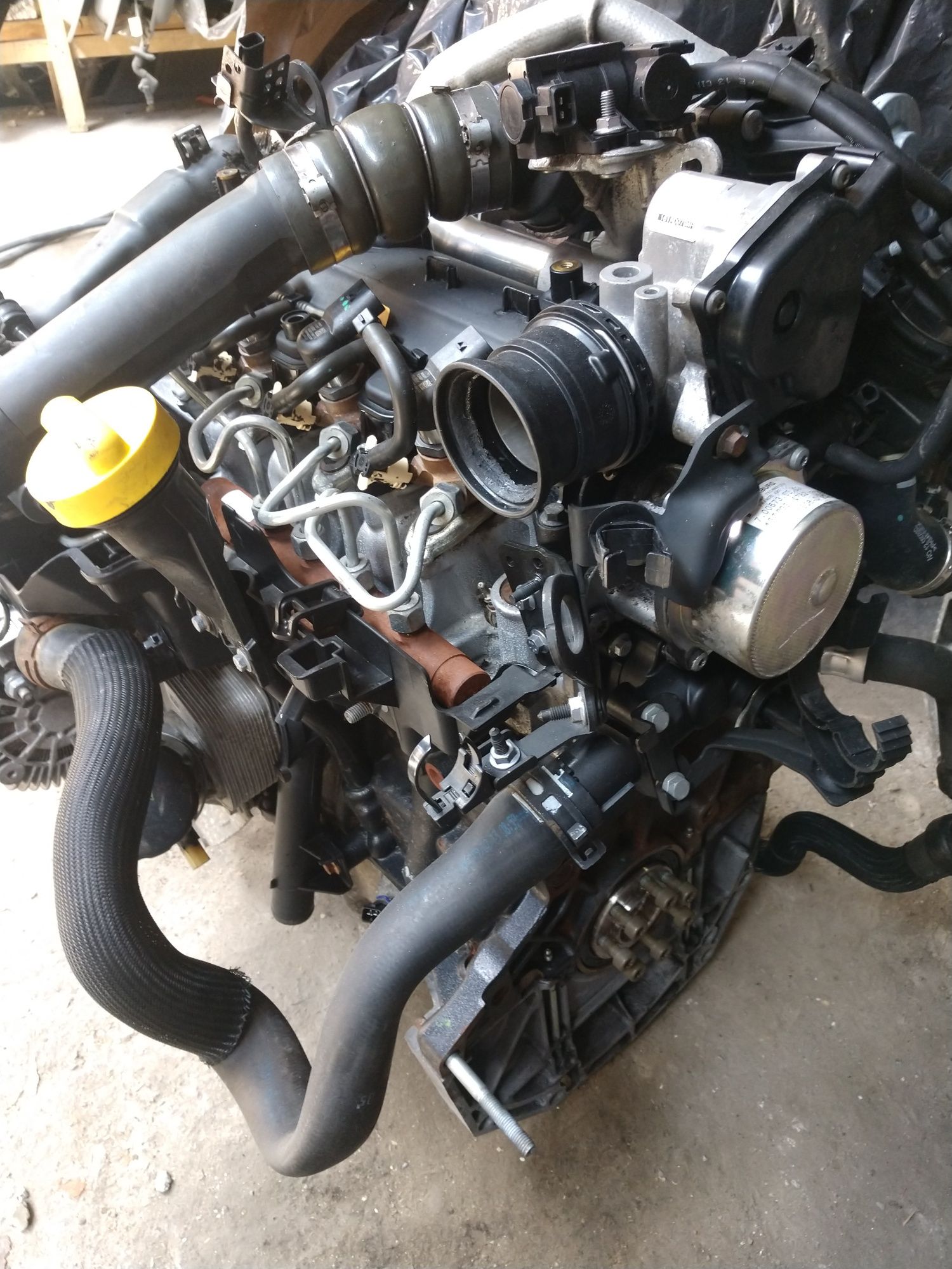 Мотор Двигун Renault 1.5 K9K 636 836 837 євро 5 Delphi Siemens Bosch