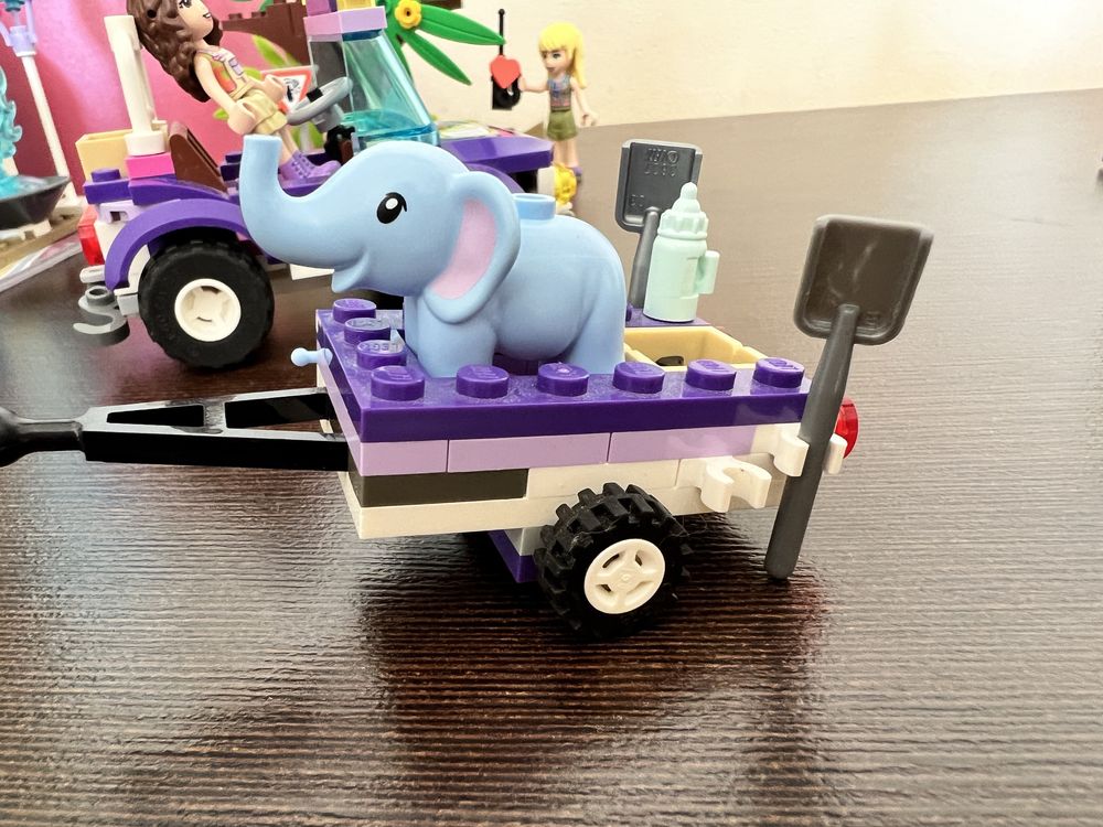 Лего Спасаем слоненка Джунгли