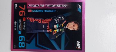 F1 2023 Turbo Attax Dennis Hauger Stars of tomorrow pink 310