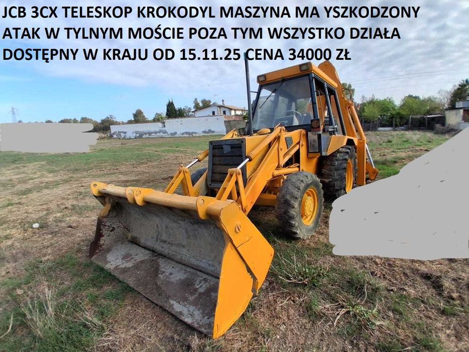 Koparko ładowarka FIORI 4x4 jak 2cx