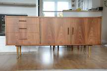 Komoda PRL proj. Grabińskiego Vintage Sideboard rtv Grabiński