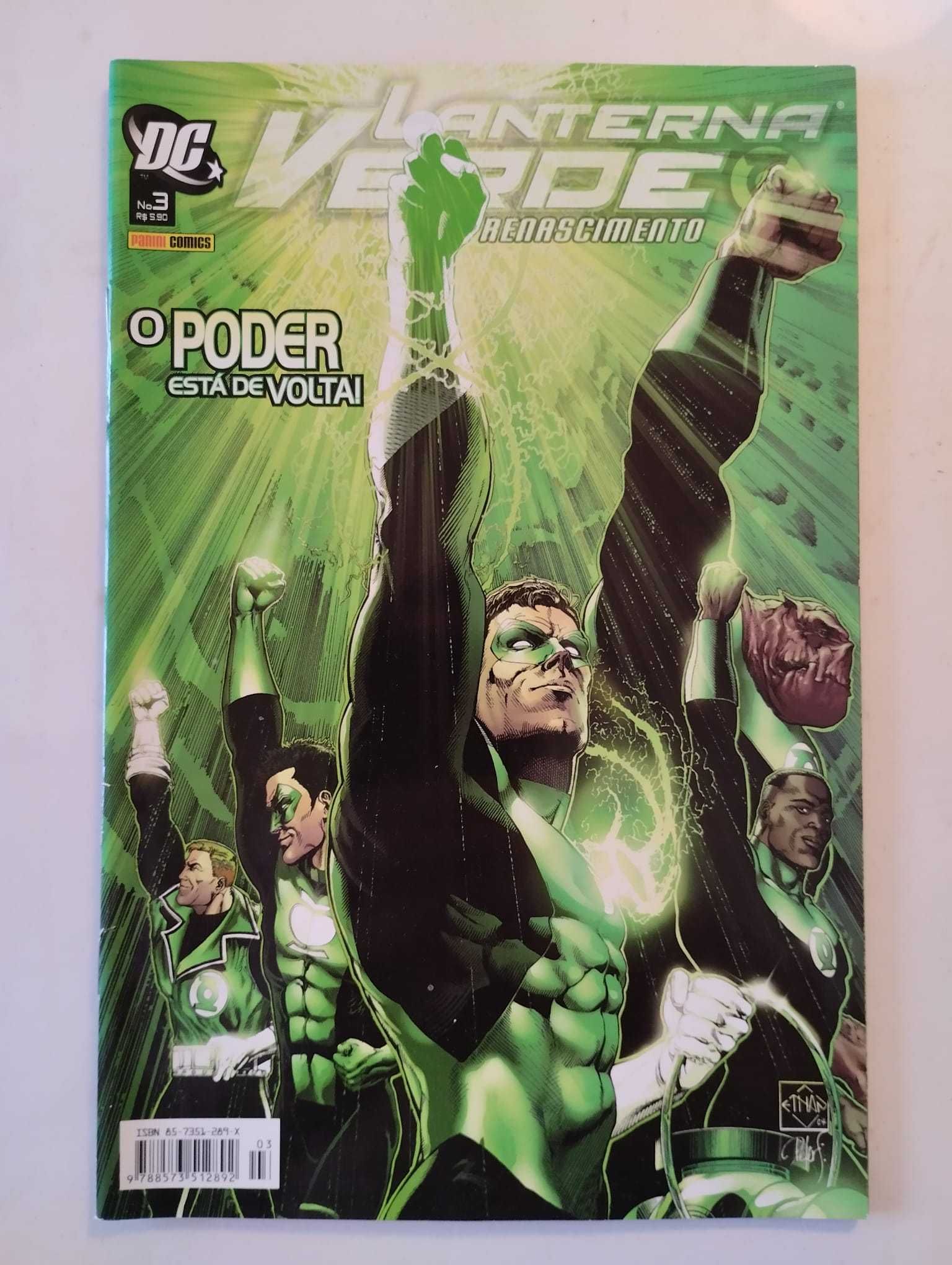 Lanterna Verde: Renascimento - Coleção Completa em 3 volumes
