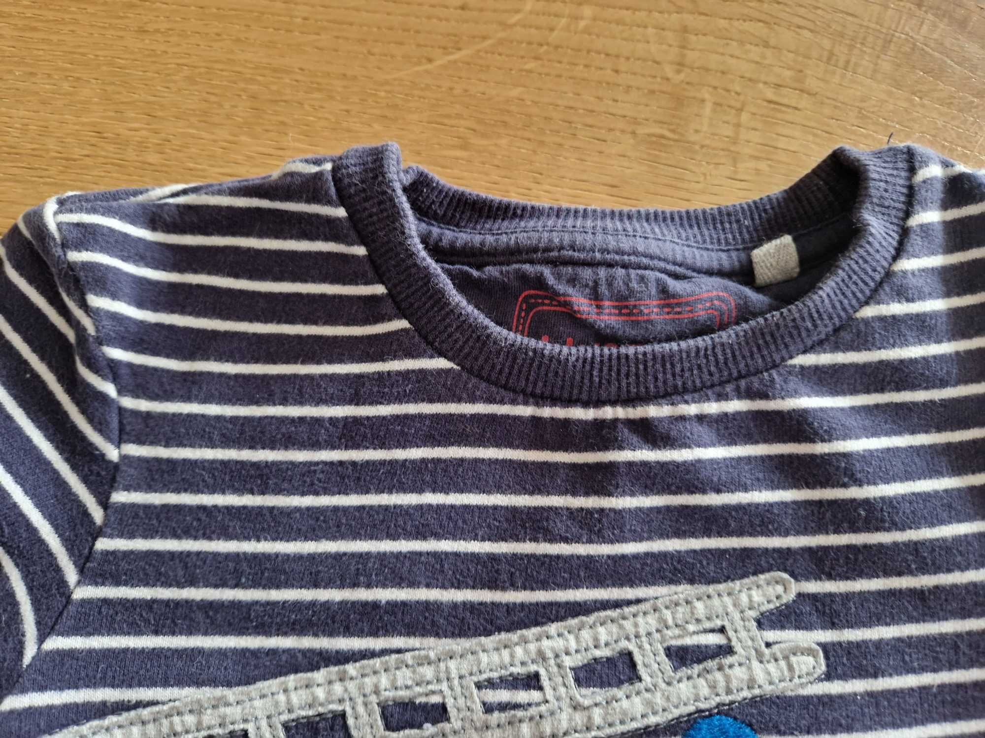 Bluza z wozem strażackim Blue zoo 4-5 lat