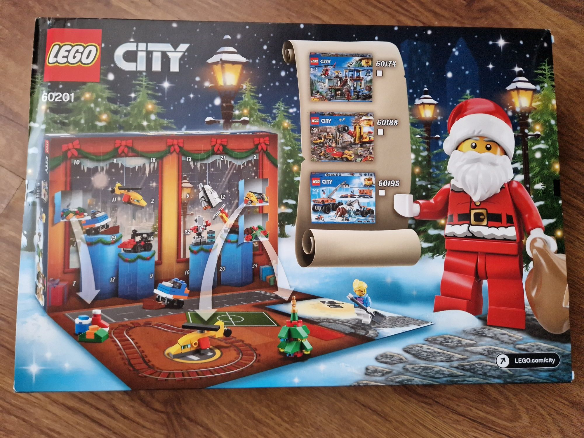 Lego City 60201 kalendarz adwentowy