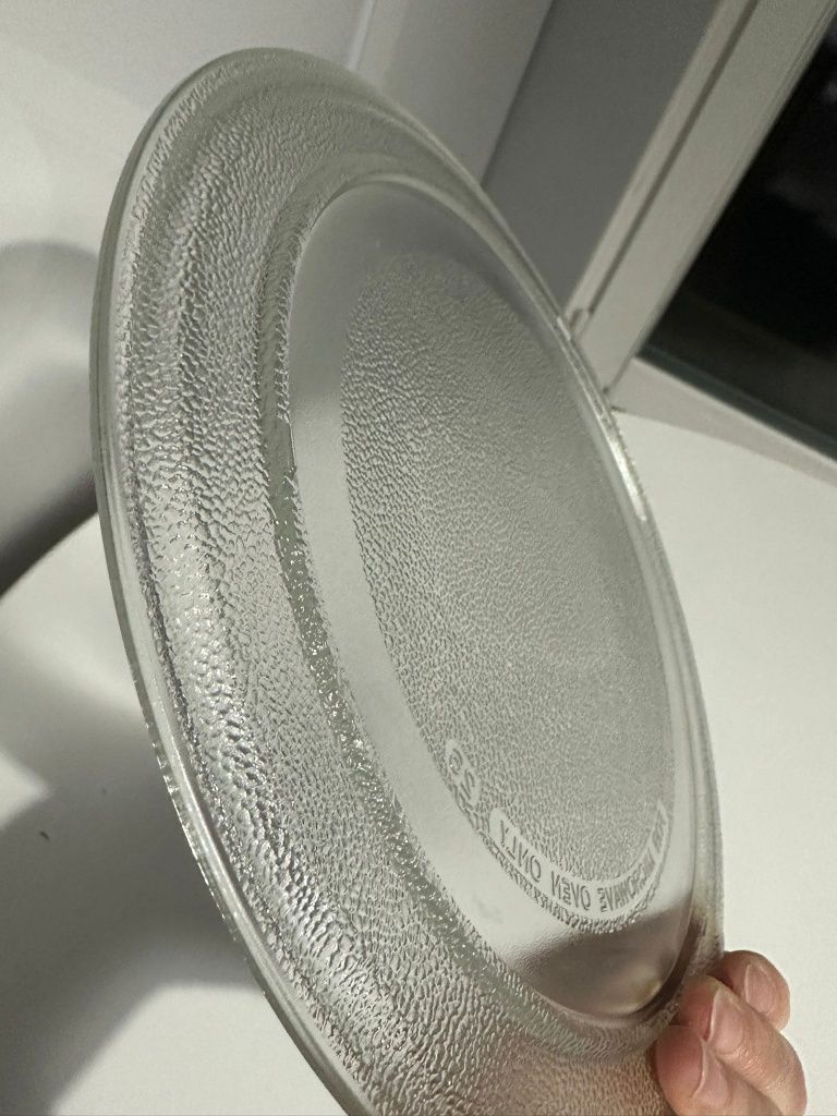 Talerz do mikrofali kuchenki mikrofalowej 24 cm