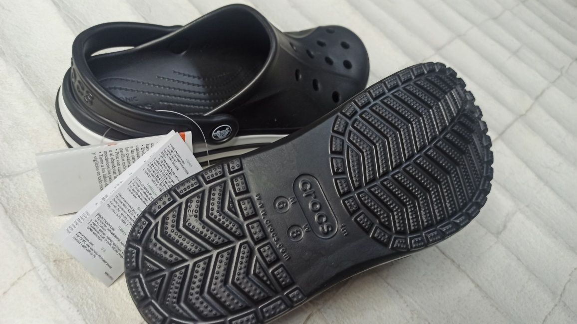 Кроксы чёрные Crocs 9001 размеры 37-41