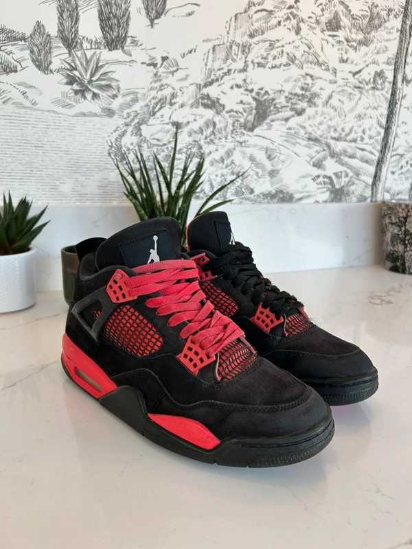 Jordan 4 Retro Red Thunder R.43
