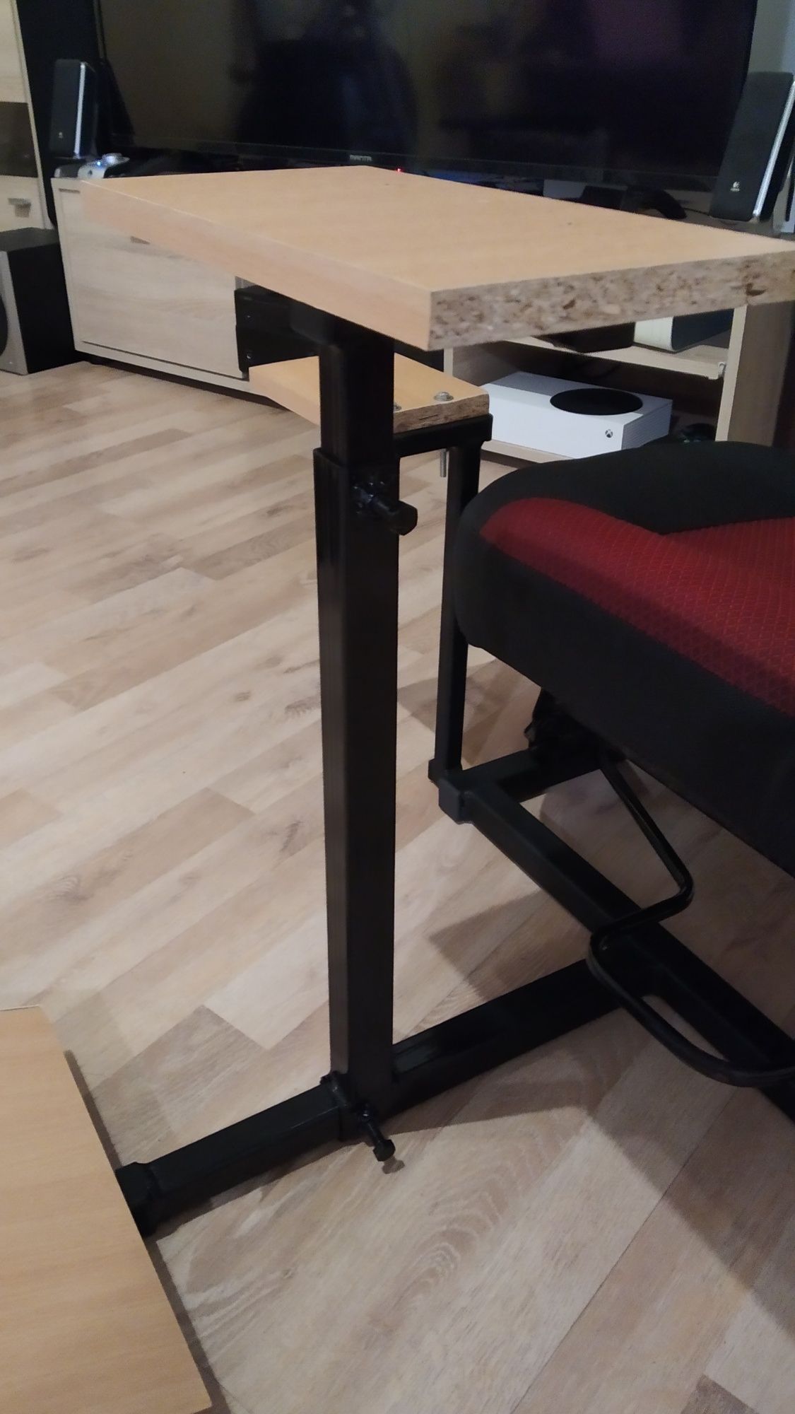 Stelaż pod kierownicę, simracing, Logitech, thrustmaster