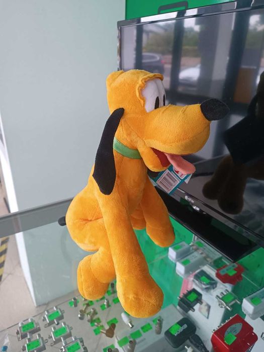 Novidade:Peluche Disney Pluto 30cm com som