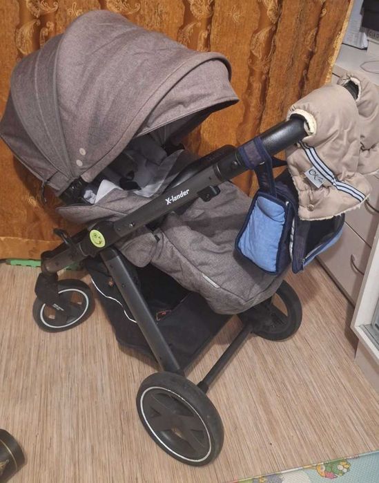 Коляска прогулочная X-Lander X-Pulse Azure Grey