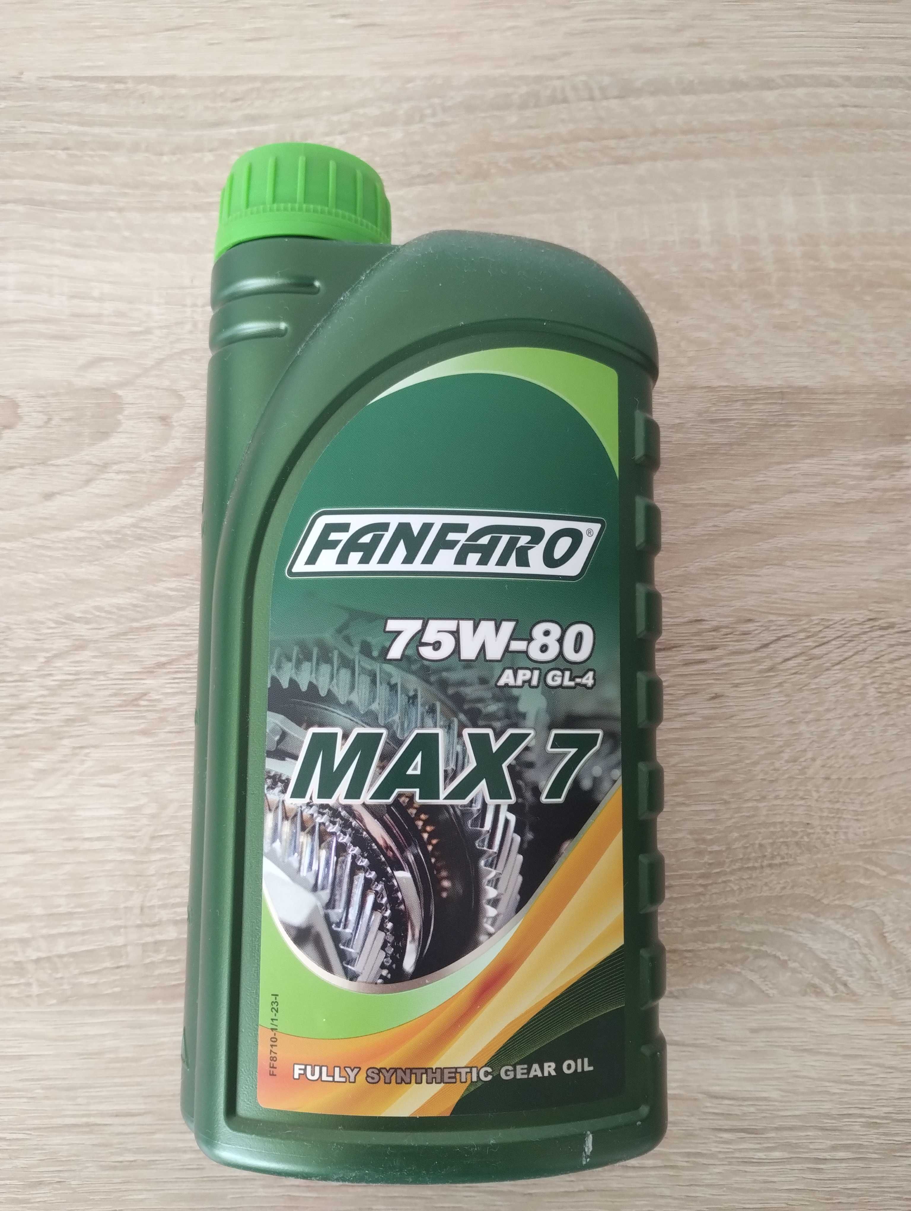OLEJ FANFARO 75W80 1L MAX8 / GL4/5 LS / MIL L 2105 C/ WSD-M2C200-C BMW