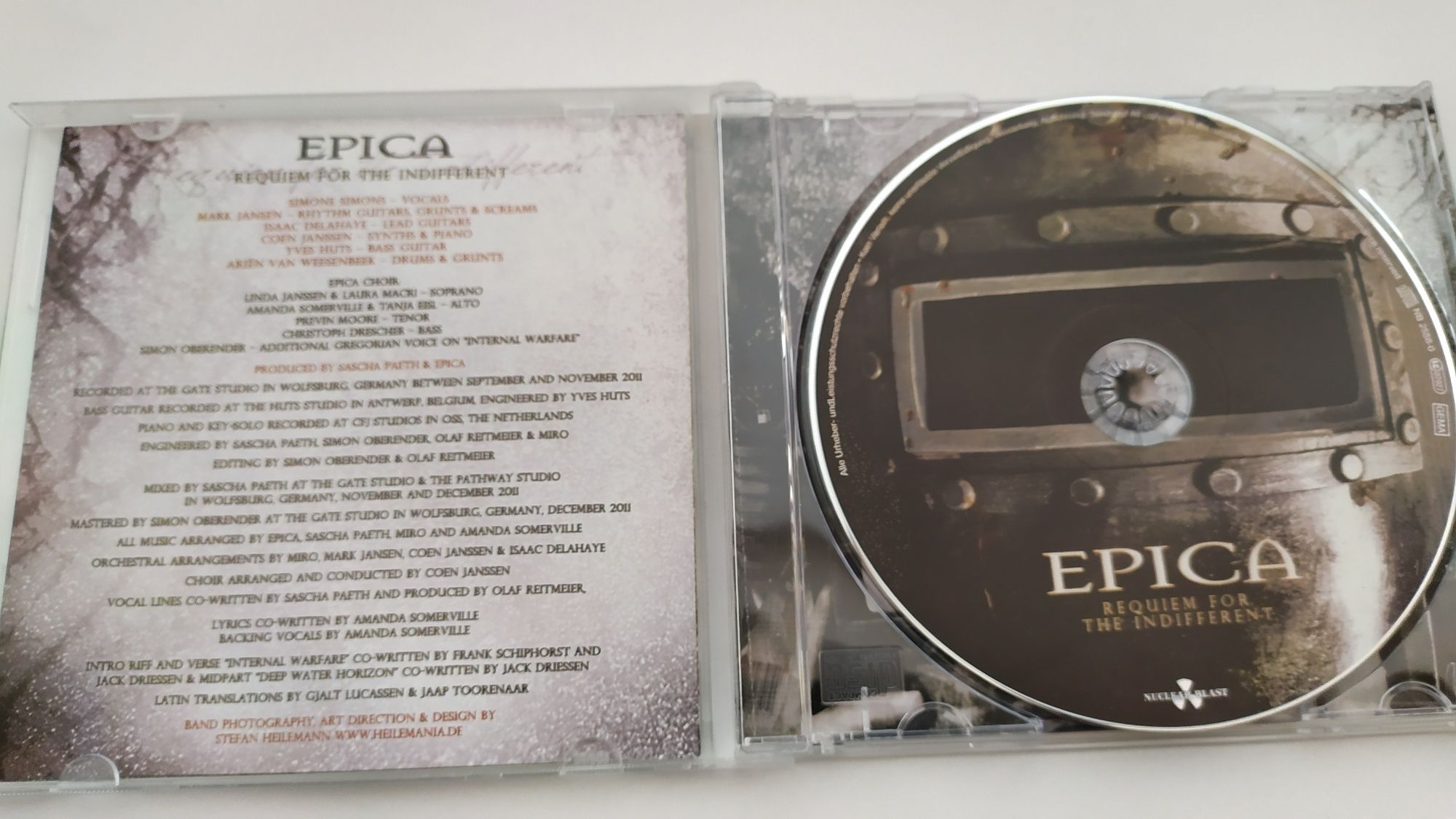 CD-disk Stahlmann . Epica