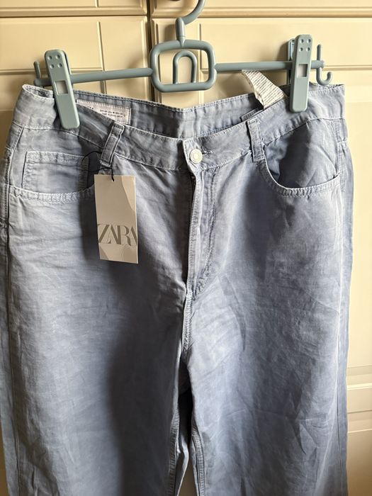 Spodnie Zara rozm.42 ciankie