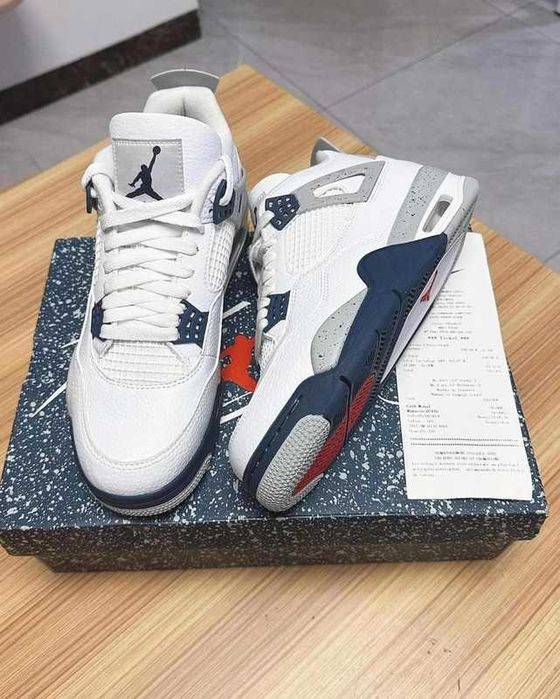 Buty Trampk Jordan 4 Retro Midnight Navy R.45