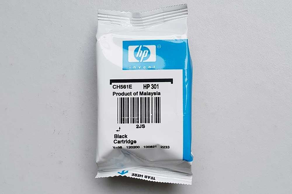 Tusz HP 301 CH561E Tusz czarny Nowy Oryginalny