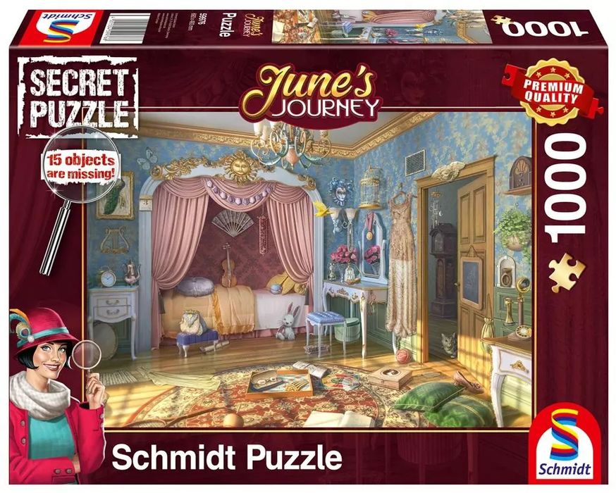 Puzzle 1000 Sypialnia June G3. G3. Nowy Produkt
