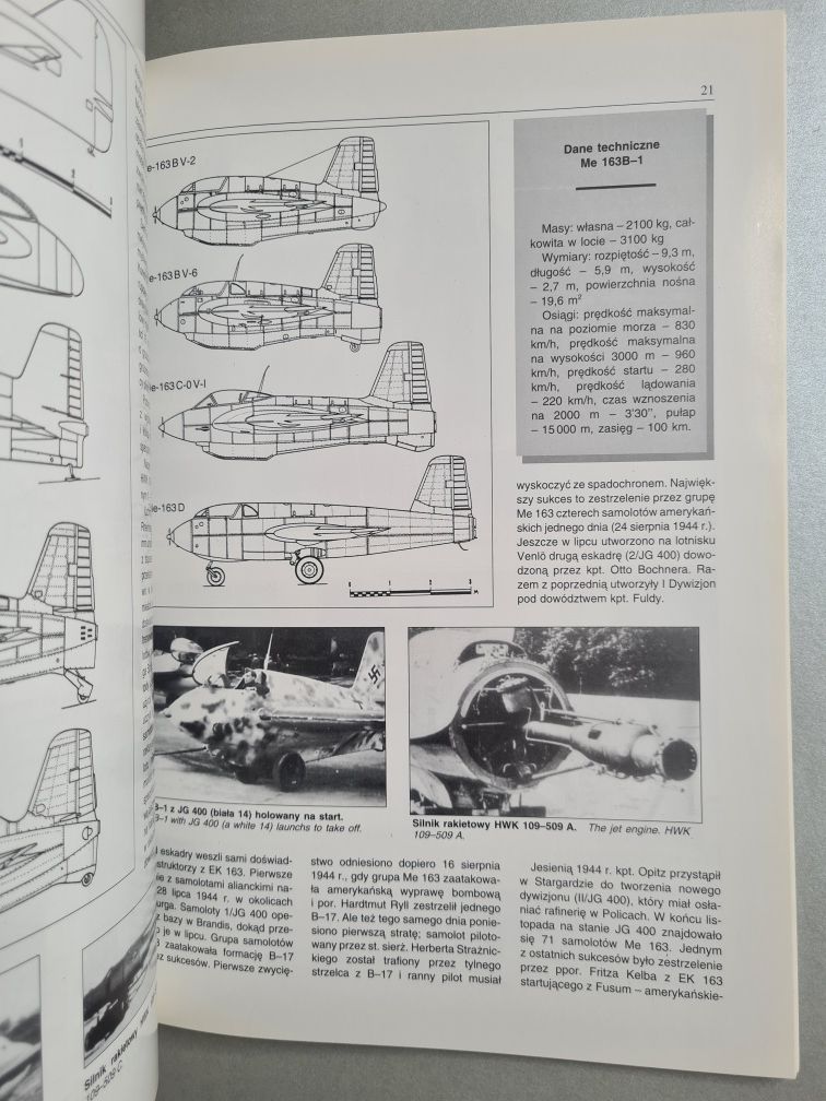 Samoloty odrzutowe 1939 - 1945 - Wiesław Bączkowski