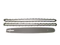 2X Łańcuch Tnący + Prowadnica 18" 72 Ogniwa Skok 0.325" 325 1.5Mm