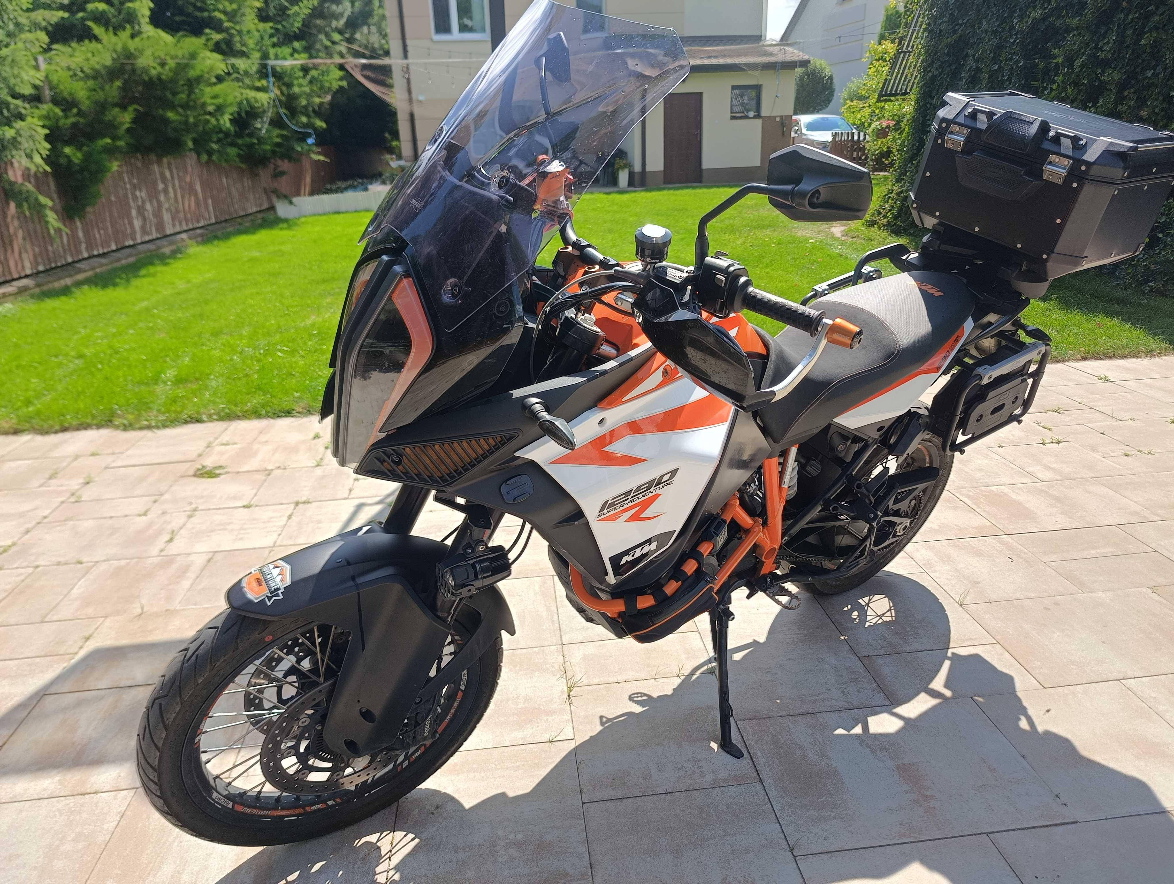 Motocykl KTM 1290 Super Adventure R, 2018r., klasa jak GS