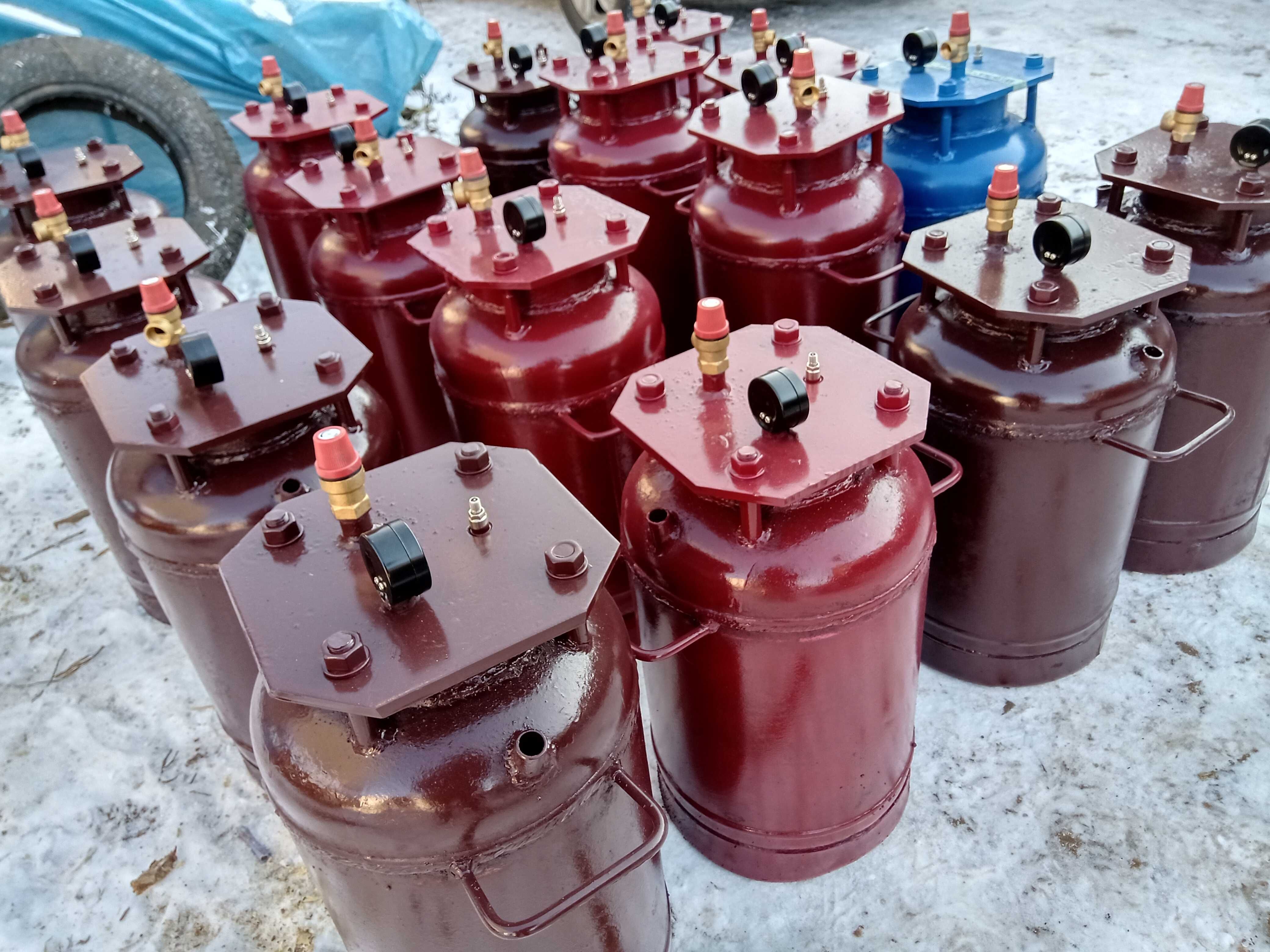 Газовый баллон пропан 50л бытовой , металлический НП- 2000\2200 грн