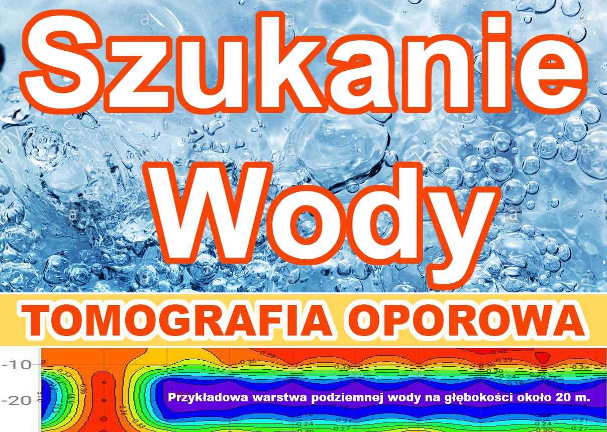 Szukanie Wody, na działce pod wiercenie studni - Tomografia Oporowa