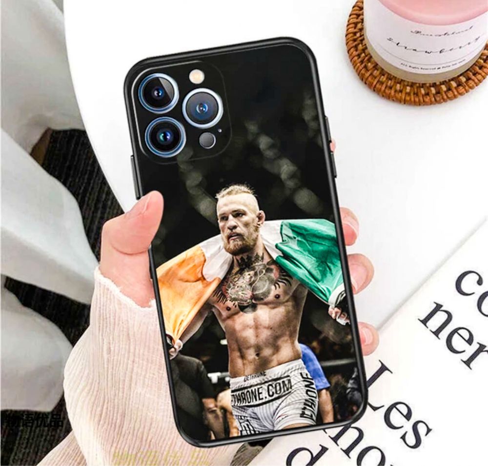 Conor McGregor Etui na telefon dla iPhone 13, 12, 11, Mini, Pro, Max