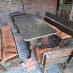 Sprzedam stol ogrodowy plus lawki