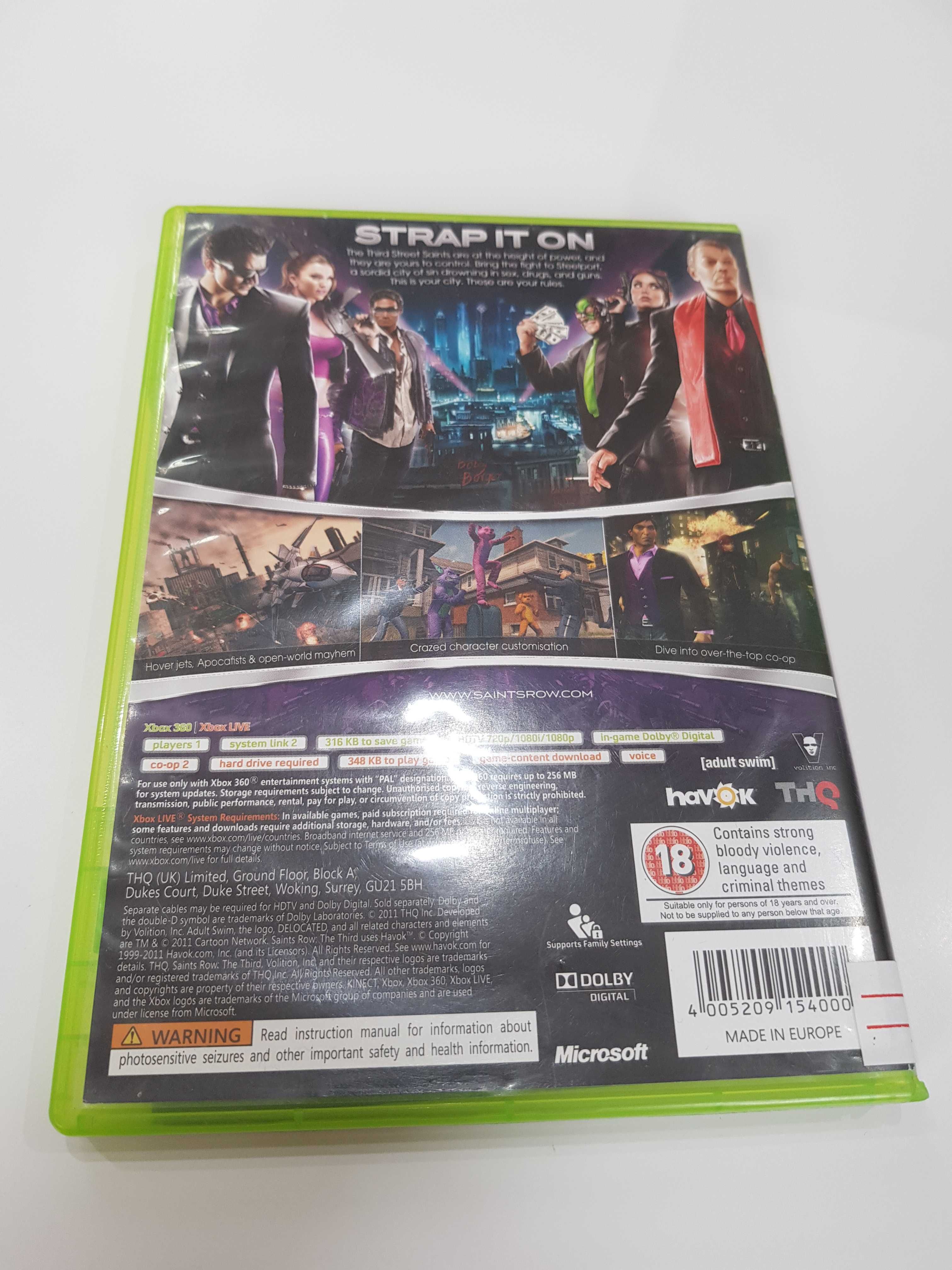 Saints Row The Third Xbox 360 Sklep Iława