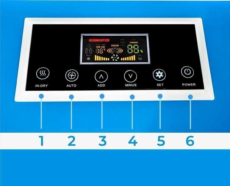 Budowlany OSUSZACZ POWIETRZA 50L24H Na kółkach NOWY Przemysłowy
