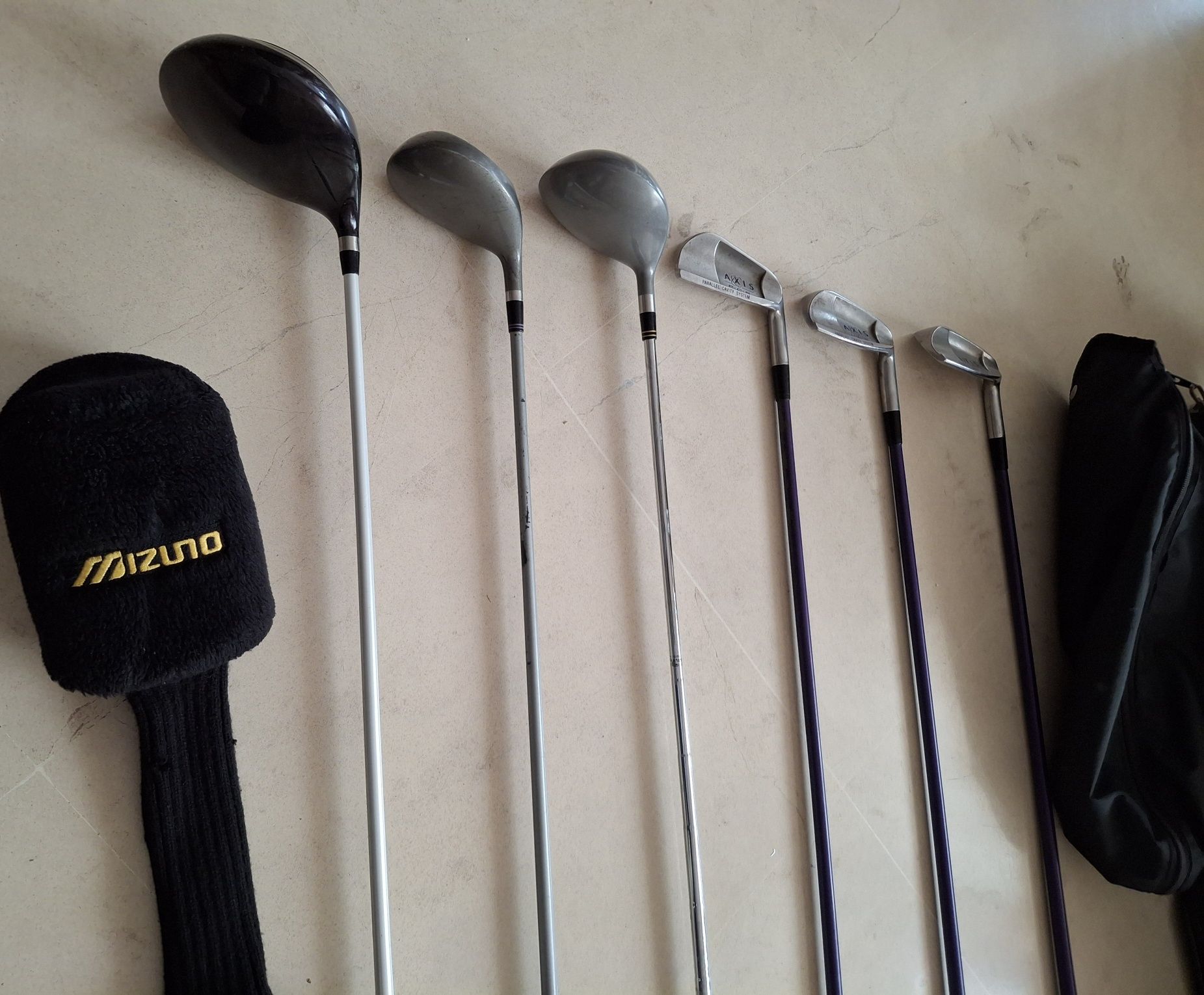 Set Golfe com saco Mizuno