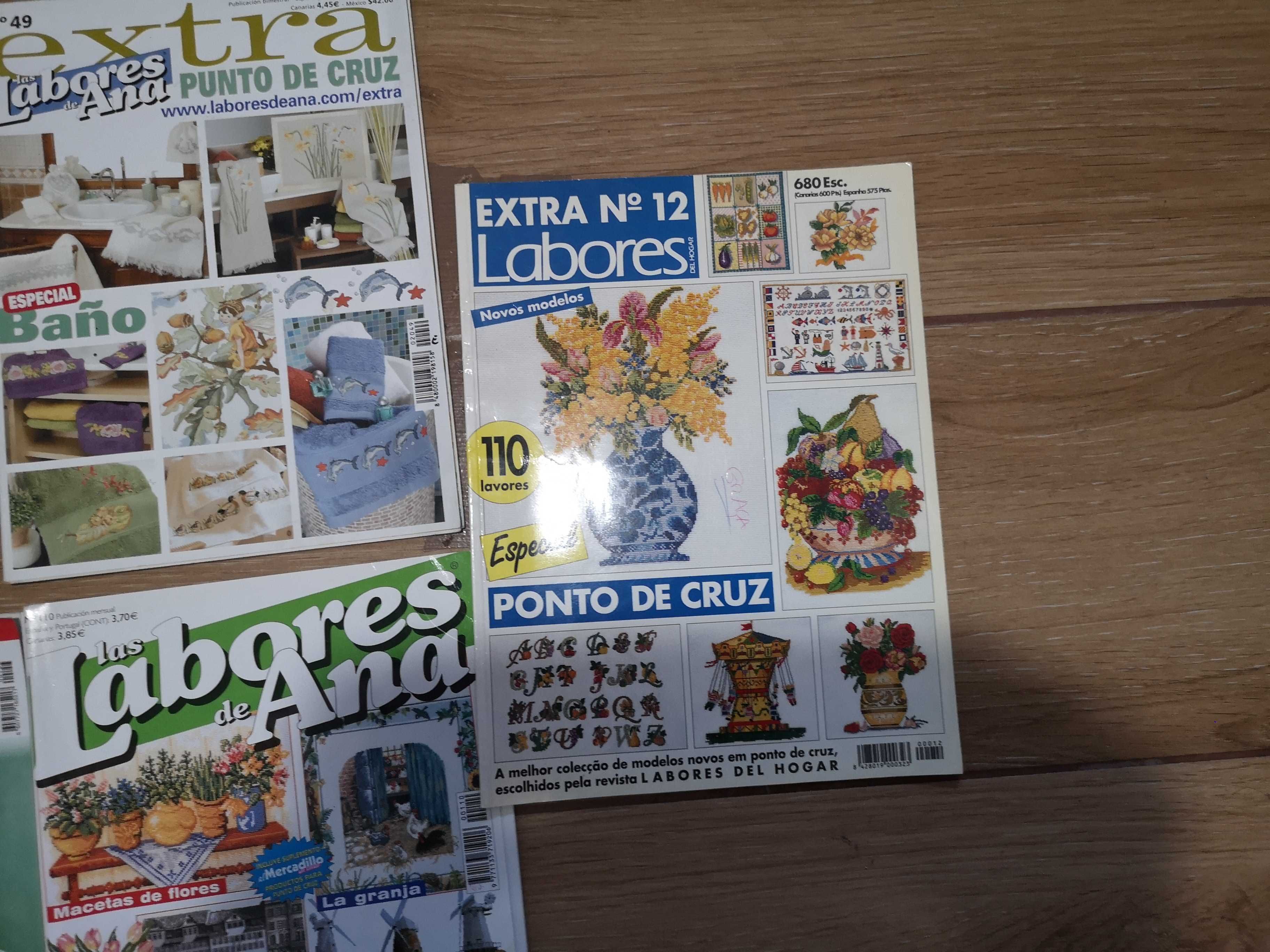 revistas de rendas e bordados