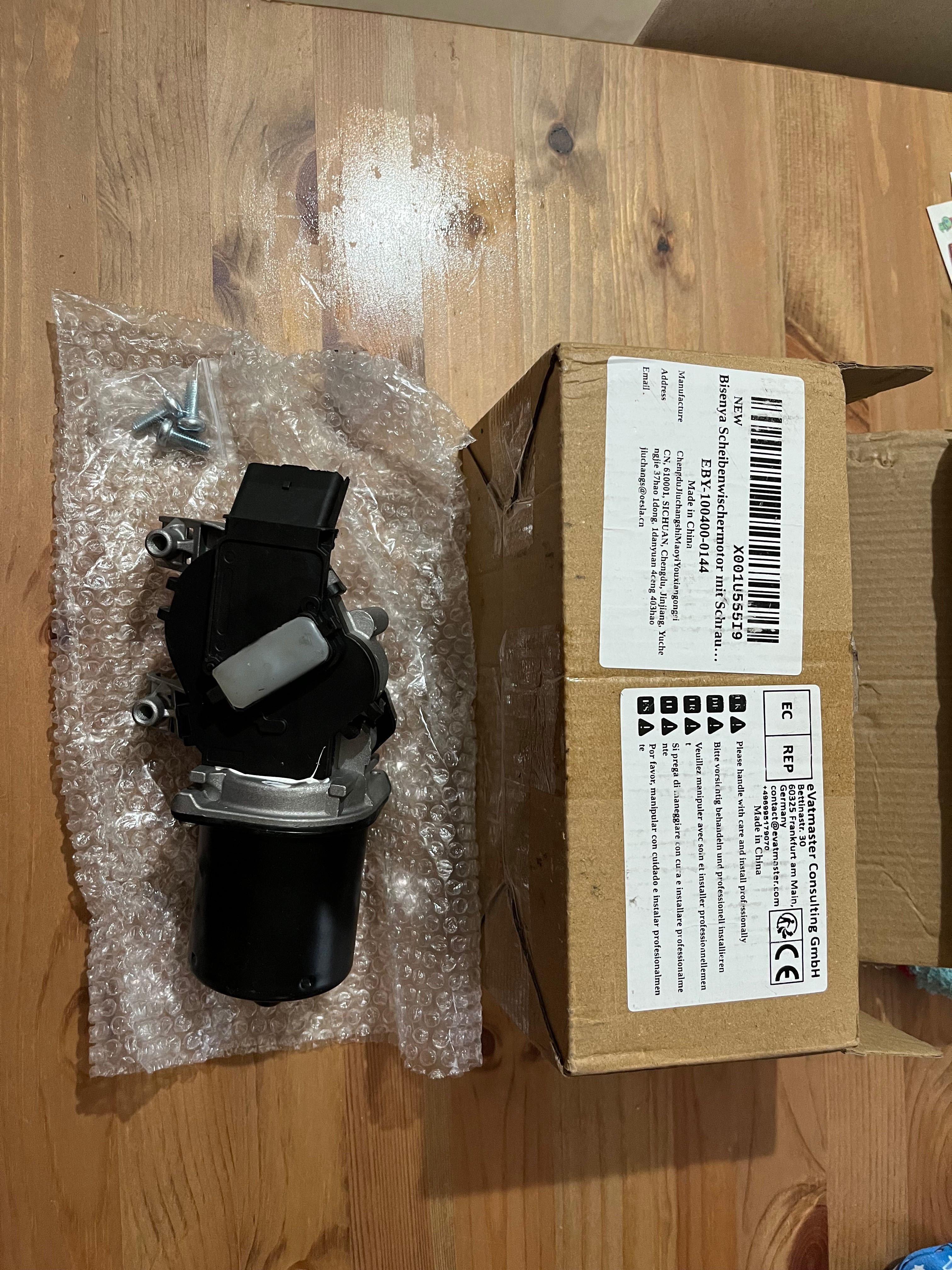 Motor de limpa para-brisas para Renault Clio III