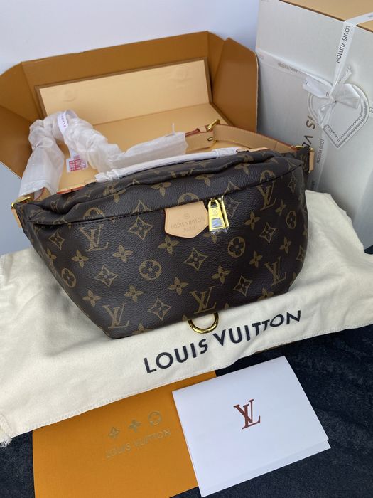 Сумка бананка Louis Vuitton Bumbag Brown